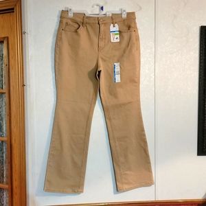 Time & Tru Bootcut Jeans sz 16 High Rise Slim Fit